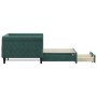 Trundle sofa bed with drawers dark green velvet 90x200 cm by vidaXL, Beds and slatted bases - Ref: Foro24-3197821, Price: 334...