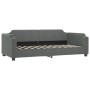 Trundle sofa bed with drawers dark gray fabric 100x200 cm by vidaXL, Beds and slatted bases - Ref: Foro24-3197676, Price: 350...