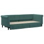 Trundle sofa bed with drawers dark green velvet 80x200 cm by vidaXL, Beds and slatted bases - Ref: Foro24-3197814, Price: 331...