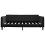 Sofá cama nido con cajones terciopelo negro 90x190 cm de vidaXL, Camas y somieres - Ref: Foro24-3197126, Precio: 322,19 €, De...