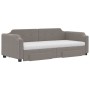 Sofá cama nido con cajones tela gris taupe 80x200 cm de vidaXL, Camas y somieres - Ref: Foro24-3197686, Precio: 499,25 €, Des...