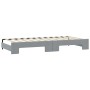 Sofá cama nido con cajones tela gris claro 100x200 cm de vidaXL, Camas y somieres - Ref: Foro24-3197693, Precio: 636,46 €, De...