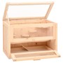 Hamster cage solid fir wood 60x35.5x42 cm by vidaXL, Cages and habitats for small animals - Ref: Foro24-172378, Price: 68,72 ...