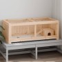 Hamsterkäfig aus massivem Tannenholz 104x52x38 cm von vidaXL, Käfige und Lebensräume für Kleintiere - Ref: Foro24-172383, Pre...