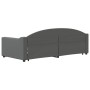 Sofá cama nido con cajones tela gris oscuro 90x200 cm de vidaXL, Camas y somieres - Ref: Foro24-3197567, Precio: 392,99 €, De...