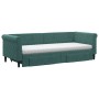 Sofá cama nido con cajones terciopelo verde oscuro 80x200 cm de vidaXL, Camas y somieres - Ref: Foro24-3197838, Precio: 502,0...