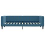 Trundle sofa bed with drawers blue velvet 80x200 cm by vidaXL, Beds and slatted bases - Ref: Foro24-3196731, Price: 325,62 €,...