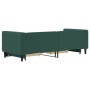 Trundle sofa bed with drawers dark green velvet 80x200 cm by vidaXL, Beds and slatted bases - Ref: Foro24-3196734, Price: 340...