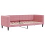 Trundle sofa bed with pink velvet drawers 80x200 cm by vidaXL, Beds and slatted bases - Ref: Foro24-3196735, Price: 326,66 €,...