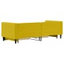 Sofá cama nido con cajones terciopelo amarillo 80x200 cm de vidaXL, Camas y somieres - Ref: Foro24-3196737, Precio: 356,99 €,...