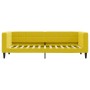 Trundle sofa bed with drawers yellow velvet 80x200 cm by vidaXL, Beds and slatted bases - Ref: Foro24-3196737, Price: 356,02 ...