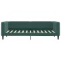 Trundle sofa bed with drawers dark green velvet 100x200 cm by vidaXL, Beds and slatted bases - Ref: Foro24-3196748, Price: 33...