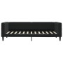 Sofá cama nido con cajones terciopelo negro 100x200 cm de vidaXL, Camas y somieres - Ref: Foro24-3196750, Precio: 328,64 €, D...