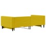 Trundle sofa bed with drawers yellow velvet 100x200 cm by vidaXL, Beds and slatted bases - Ref: Foro24-3196751, Price: 378,74...