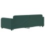 Trundle sofa bed with drawers dark green velvet 90x200 cm by vidaXL, Beds and slatted bases - Ref: Foro24-3196979, Price: 331...