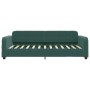 Sofá cama nido con cajones terciopelo verde oscuro 90x200 cm de vidaXL, Camas y somieres - Ref: Foro24-3196979, Precio: 326,1...