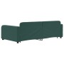 Sofá cama nido con cajones terciopelo verde oscuro 100x200 cm de vidaXL, Camas y somieres - Ref: Foro24-3196986, Precio: 379,...