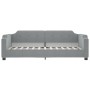 Trundle sofa bed with drawers light gray fabric 80x200 cm by vidaXL, Beds and slatted bases - Ref: Foro24-3197665, Price: 339...