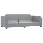 Sofá cama nido con cajones tela gris claro 90x200 cm de vidaXL, Camas y somieres - Ref: Foro24-3197670, Precio: 340,65 €, Des...