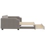 Sofá cama nido con cajones tela gris taupe 100x200 cm de vidaXL, Camas y somieres - Ref: Foro24-3197678, Precio: 344,41 €, De...