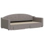 Sofá cama nido con cajones tela gris taupe 80x200 cm de vidaXL, Camas y somieres - Ref: Foro24-3197564, Precio: 328,04 €, Des...