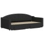 Sofá cama nido con cajones tela negro 90x190 cm de vidaXL, Camas y somieres - Ref: Foro24-3197578, Precio: 359,79 €, Descuent...