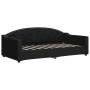 Trundle sofa bed with drawers black fabric 90x190 cm by vidaXL, Beds and slatted bases - Ref: Foro24-3197578, Price: 359,79 €...