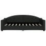 Sofá cama nido con cajones tela negro 90x190 cm de vidaXL, Camas y somieres - Ref: Foro24-3197578, Precio: 359,99 €, Descuent...