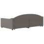 Trundle sofa bed with drawers taupe gray fabric 100x200 cm by vidaXL, Beds and slatted bases - Ref: Foro24-3197574, Price: 33...