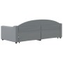 Sofá cama nido con cajones tela gris claro 90x190 cm de vidaXL, Camas y somieres - Ref: Foro24-3197576, Precio: 359,59 €, Des...