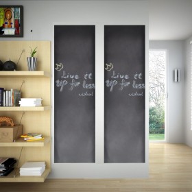 Adhesive wall chalkboard roll with 2 chalks 0.45 x 2 m by vidaXL, Blackboards - Ref: Foro24-140897, Price: 12,99 €, Discount: %