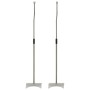 Universal speaker stand 2 units silver by vidaXL, Speaker stands - Ref: Foro24-50232, Price: 56,36 €, Discount: %