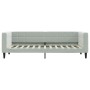 Trundle sofa bed with drawers light gray velvet 80x200 cm by vidaXL, Beds and slatted bases - Ref: Foro24-3196732, Price: 306...