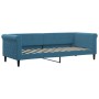 Trundle sofa bed with drawers blue velvet 80x200 cm by vidaXL, Beds and slatted bases - Ref: Foro24-3197835, Price: 500,13 €,...