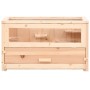 Jaula para hámster madera maciza abeto 60x30x35 cm de vidaXL, Jaulas y habitáculos para animales pequeños - Ref: Foro24-17237...