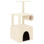 Cat scratching post with cream sisal posts 109.5 cm by vidaXL, Cat furniture - Ref: Foro24-172058, Price: 38,41 €, Discount: %