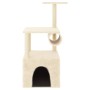 Cat scratching post with cream sisal posts 109.5 cm by vidaXL, Cat furniture - Ref: Foro24-172058, Price: 38,41 €, Discount: %