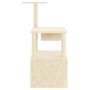 Cat scratching post with cream sisal posts 109.5 cm by vidaXL, Cat furniture - Ref: Foro24-172058, Price: 38,41 €, Discount: %