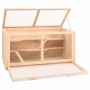 Hamster cage solid fir wood 89.5x45x45 cm by vidaXL, Cages and habitats for small animals - Ref: Foro24-172381, Price: 101,01...