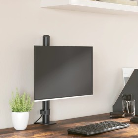 Black steel monitor stand VESA 75/100 mm by vidaXL, Monitor and TV stands - Ref: Foro24-357999, Price: 19,98 €, Discount: %