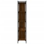 Bookcase with 5 shelves engineered wood oak brown 76x32x158 cm by vidaXL, Bookcases and shelves - Ref: Foro24-833944, Price: ...