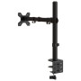 Monitor stand black steel VESA 75/100 mm by vidaXL, Monitor and TV stands - Ref: Foro24-358001, Price: 30,15 €, Discount: %