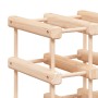 Wine rack for 12 bottles solid pine wood 36x23x36 cm by vidaXL, Wine racks - Ref: Foro24-353750, Price: 27,90 €, Discount: %