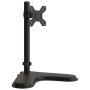 Black steel monitor stand VESA 75/100 mm by vidaXL, Monitor and TV stands - Ref: Foro24-358006, Price: 26,93 €, Discount: %