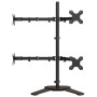 Black steel monitor stand VESA 75/100 mm by vidaXL, Monitor and TV stands - Ref: Foro24-358009, Price: 45,44 €, Discount: %