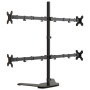 Black steel monitor stand VESA 75/100 mm by vidaXL, Monitor and TV stands - Ref: Foro24-358009, Price: 45,44 €, Discount: %