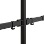 Black steel monitor stand VESA 75/100 mm by vidaXL, Monitor and TV stands - Ref: Foro24-358009, Price: 45,44 €, Discount: %