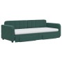 Sofá cama nido con cajones terciopelo verde oscuro 80x200 cm de vidaXL, Camas y somieres - Ref: Foro24-3196996, Precio: 502,4...