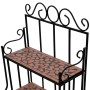 Terracotta mosaic plant support by vidaXL, Pot stands - Ref: Foro24-41131, Price: 109,81 €, Discount: %