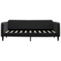 Sofá cama con colchón terciopelo negro 90x190 cm de vidaXL, Camas y somieres - Ref: Foro24-3197054, Precio: 334,99 €, Descuen...